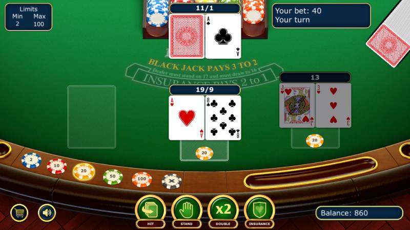 dem bai Blackjack Online